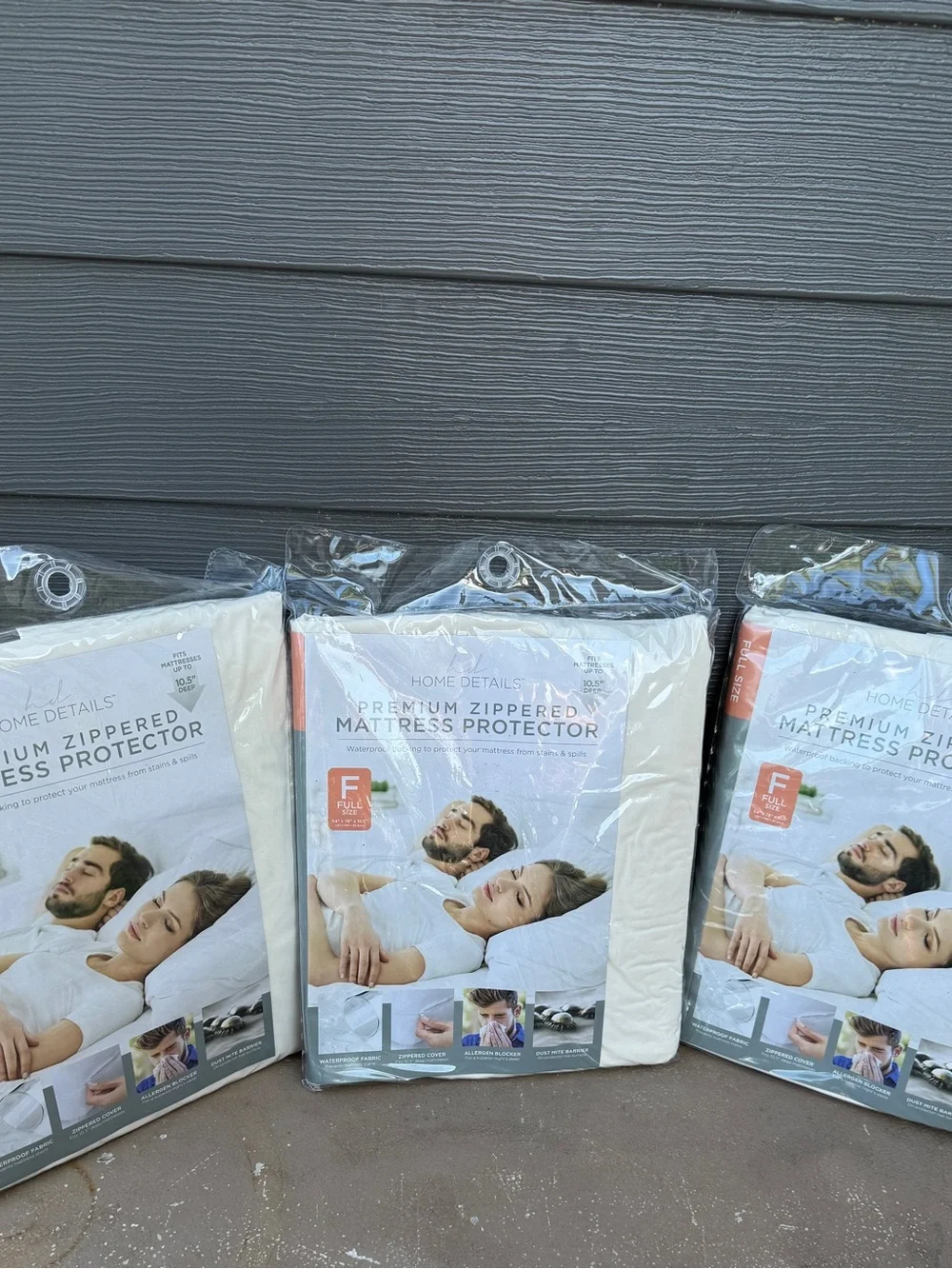 Mattress Protector - Bed Bug Waterproof Mattress Cover 3 packages All full size